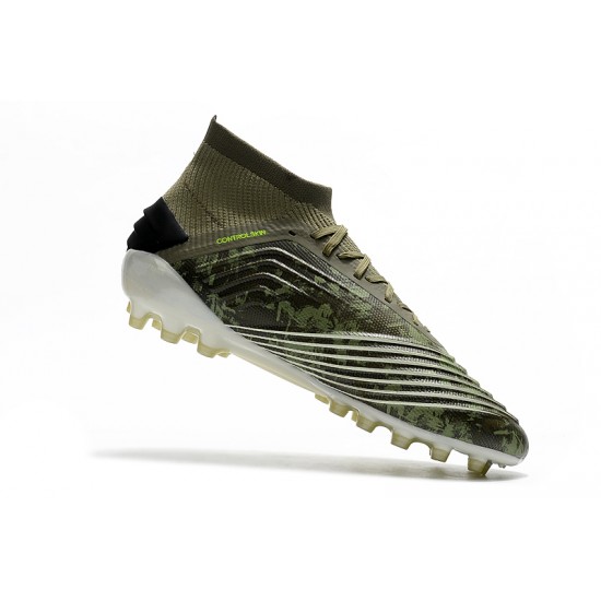Tienda  Botas de fútbol Adidas Predator 19.1 AG Ejercito verde