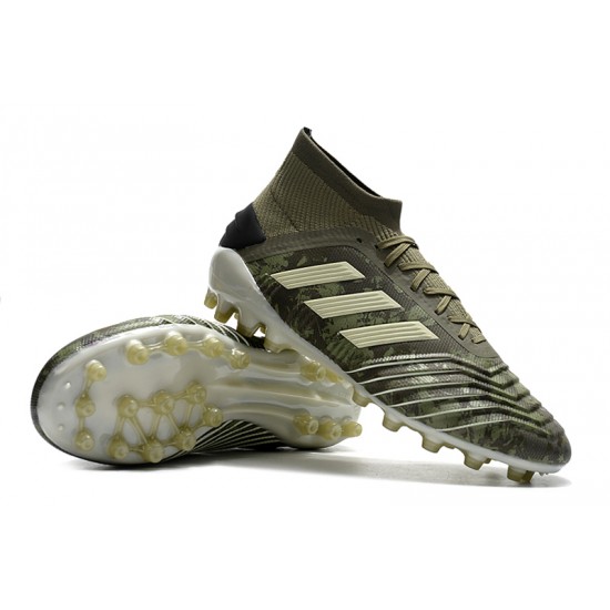 Tienda  Botas de fútbol Adidas Predator 19.1 AG Ejercito verde