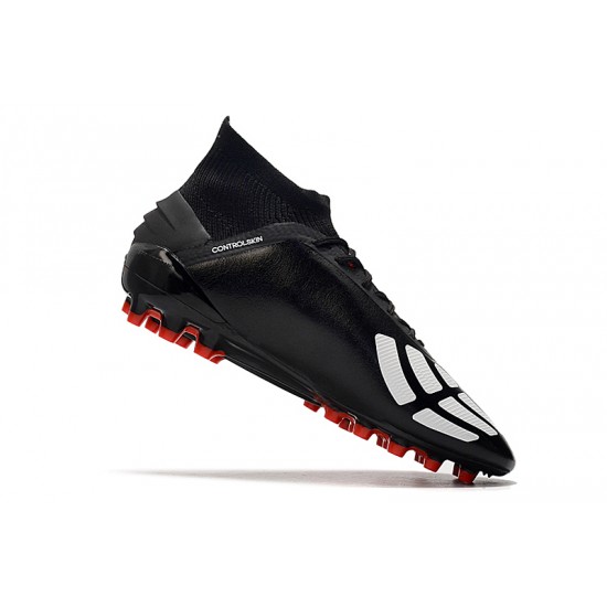 Tienda  Botas de fútbol Adidas Predator 19.1 AG Negro Blanco