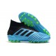 Mejor calidad  Botas de fútbol Adidas Predator 19.1 AG Azul Negro