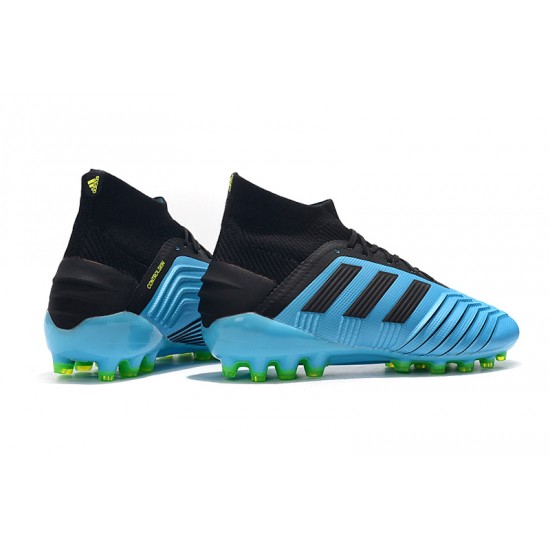 Mejor calidad  Botas de fútbol Adidas Predator 19.1 AG Azul Negro