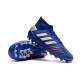 Explorar  Botas de fútbol Adidas Predator 19.1 AG Azul Plata