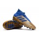 Calidad superior  Botas de fútbol Adidas Predator 19.1 AG Dorado Azul