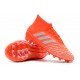 Descubrir  Botas de fútbol Adidas Predator 19.1 AG Naranja Plata
