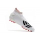 Calidad superior  Botas de fútbol Adidas Predator 19.1 AG Blanco Negro