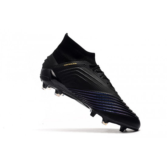 Descubrir  Botas de fútbol Adidas Predator 19.1 FG 25th Anniversaire Todo negro
