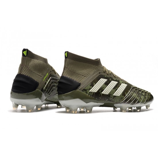 Explorar  Botas de fútbol Adidas Predator 19.1 FG 25th Anniversaire Ejercito verde