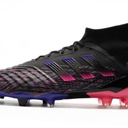 Botas de fútbol Adidas Predator 19.1 FG 25th Anniversaire Negro Rosado