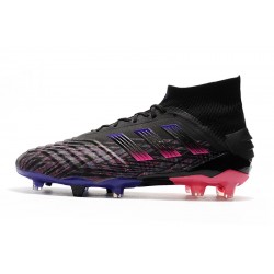 Botas de fútbol Adidas Predator 19.1 FG 25th Anniversaire Negro Rosado