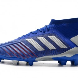 Botas de fútbol Adidas Predator 19.1 FG 25th Anniversaire Azul Plata