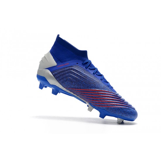 Comprar  Botas de fútbol Adidas Predator 19.1 FG 25th Anniversaire Azul Plata