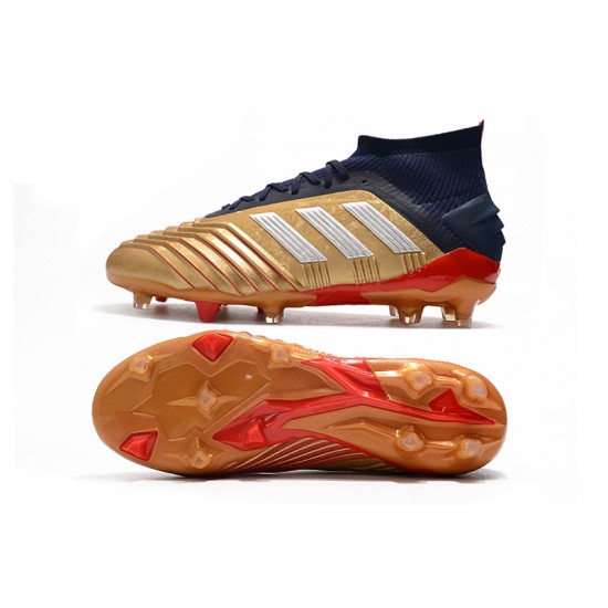 Comprar  Botas de fútbol Adidas Predator 19.1 FG 25th Anniversaire Dorado Negro Plata