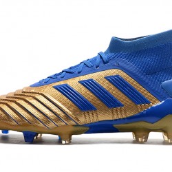 Botas de fútbol Adidas Predator 19.1 FG 25th Anniversaire Dorado Azul