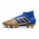 Calidad superior  Botas de fútbol Adidas Predator 19.1 FG 25th Anniversaire Dorado Azul