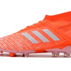 Botas de fútbol Adidas Predator 19.1 FG 25th Anniversaire Naranja Plata