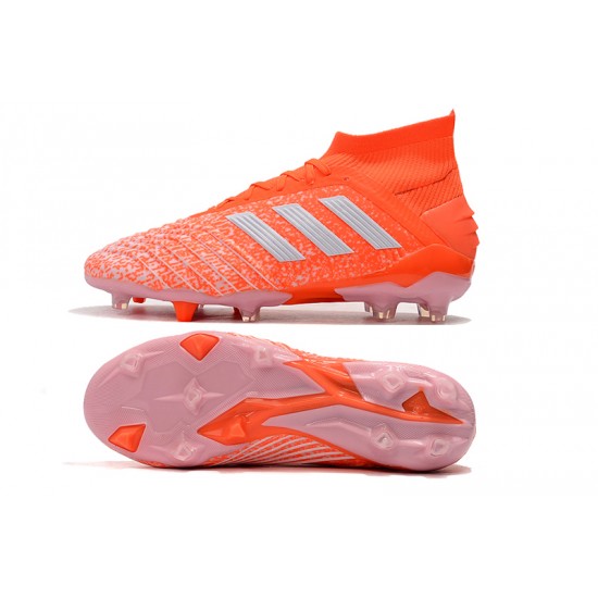 Calidad superior  Botas de fútbol Adidas Predator 19.1 FG 25th Anniversaire Naranja Plata