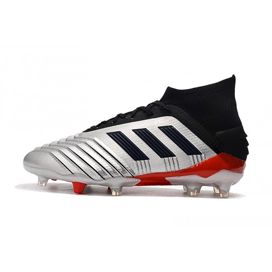Comprar  Botas de fútbol Adidas Predator 19.1 FG 25th Anniversaire Plata Negro Rojo