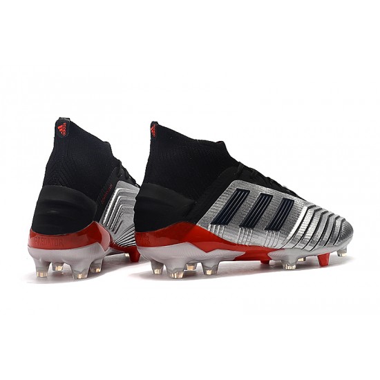 Comprar  Botas de fútbol Adidas Predator 19.1 FG 25th Anniversaire Plata Negro Rojo
