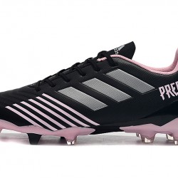 Botas de fútbol Adidas Predator 19.4 FG Negro Rosado