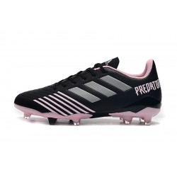 Botas de fútbol Adidas Predator 19.4 FG Negro Rosado