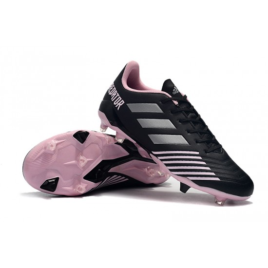 Comprar  Botas de fútbol Adidas Predator 19.4 FG Negro Rosado