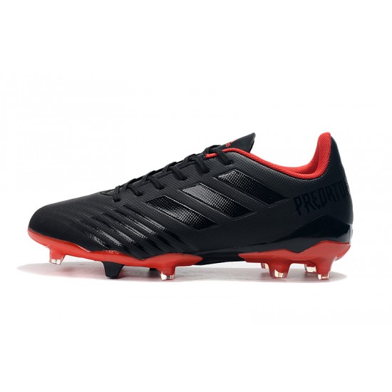 Tienda  Botas de fútbol Adidas Predator 19.4 FG Negro Rojo