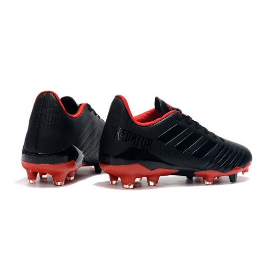 Tienda  Botas de fútbol Adidas Predator 19.4 FG Negro Rojo