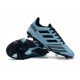 Alta calidad Botas de fútbol Adidas Predator 19.4 FG Azul Negro