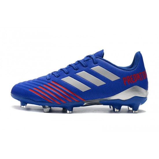 Mejor calidad  Botas de fútbol Adidas Predator 19.4 FG Azul Plata
