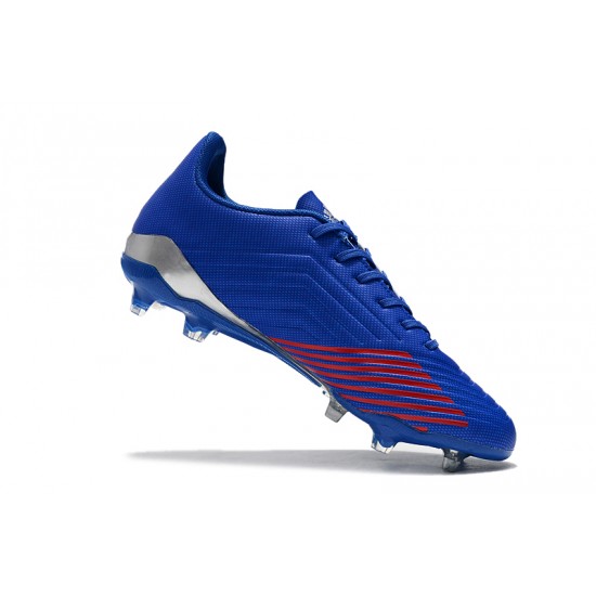 Mejor calidad  Botas de fútbol Adidas Predator 19.4 FG Azul Plata
