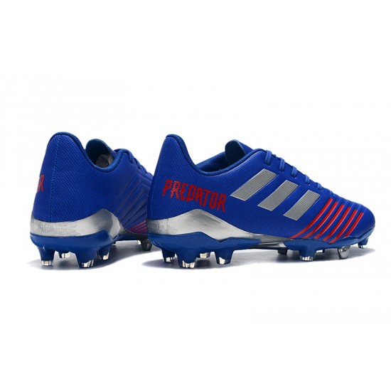 Mejor calidad  Botas de fútbol Adidas Predator 19.4 FG Azul Plata