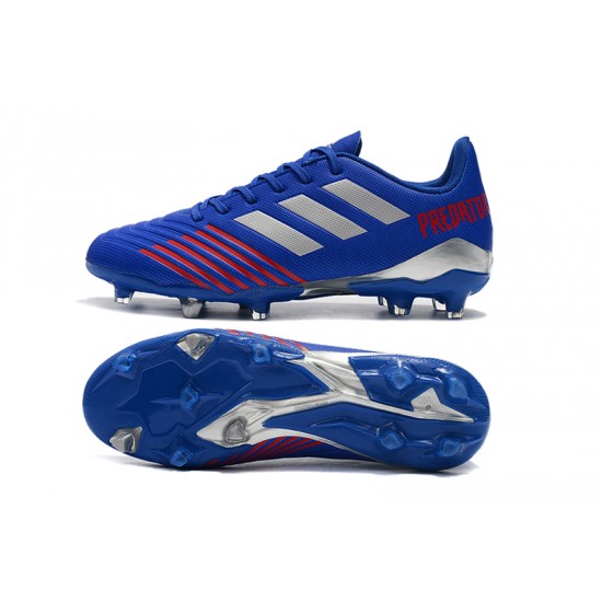 Mejor calidad  Botas de fútbol Adidas Predator 19.4 FG Azul Plata