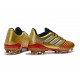Calidad superior  Botas de fútbol Adidas Predator 19.4 FG Dorado Rojo