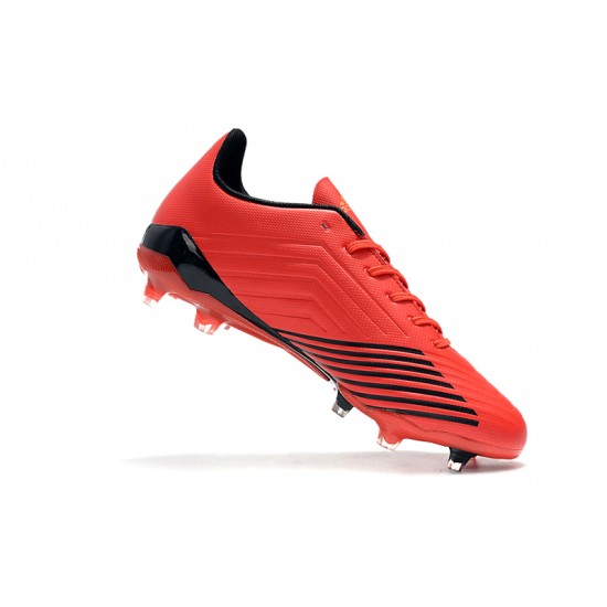 Calidad superior  Botas de fútbol Adidas Predator 19.4 FG Naranja Amarillo