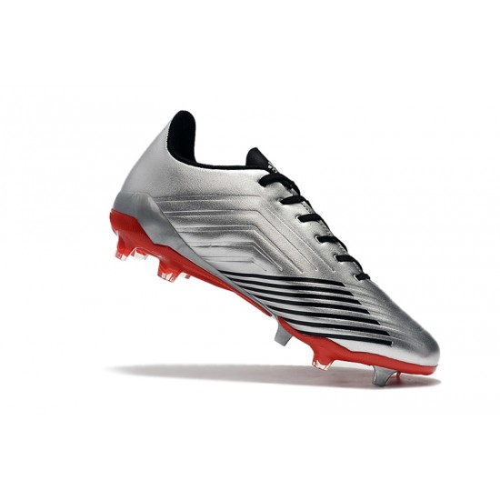 Comprar ahora  Botas de fútbol Adidas Predator 19.4 FG Plata Negro