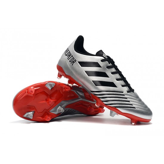 Comprar ahora  Botas de fútbol Adidas Predator 19.4 FG Plata Negro