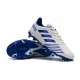 Alta calidad Botas de fútbol Adidas Predator 19.4 FG Blanco Azul