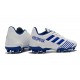 Alta calidad Botas de fútbol Adidas Predator 19.4 FG Blanco Azul