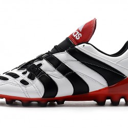 Botas de fútbol Adidas Predator Accelerator ElectrIC Salaity AG Blanco Negro Rojo