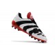 Tienda  Botas de fútbol Adidas Predator Accelerator ElectrIC Salaity AG Blanco Negro Rojo