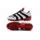 Tienda  Botas de fútbol Adidas Predator Accelerator ElectrIC Salaity AG Blanco Negro Rojo