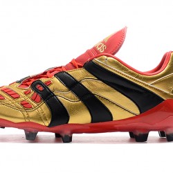 Botas de fútbol Adidas Predator Accelerator ElectrIC Salaity FG Dorado Negro Rojo
