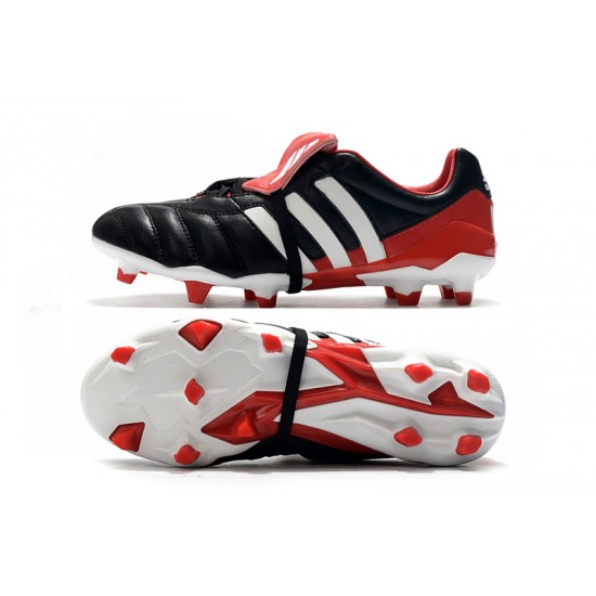 Explorar  Botas de fútbol Adidas Predator Mania FG ClassIC Sala Negro Blanco Rojo