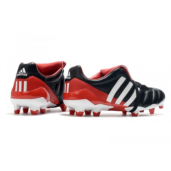 Explorar  Botas de fútbol Adidas Predator Mania FG ClassIC Sala Negro Blanco Rojo