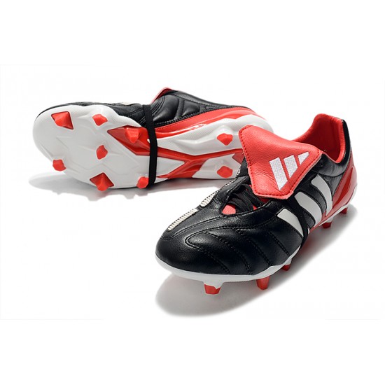 Explorar  Botas de fútbol Adidas Predator Mania FG ClassIC Sala Negro Blanco Rojo