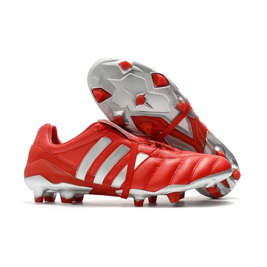 Mejor calidad  Botas de fútbol Adidas Predator Mania FG ClassIC Sala Rojo Plata