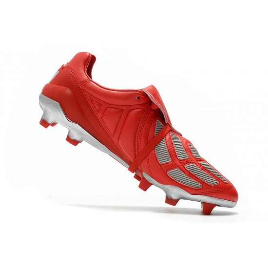 Mejor calidad  Botas de fútbol Adidas Predator Mania FG ClassIC Sala Rojo Plata