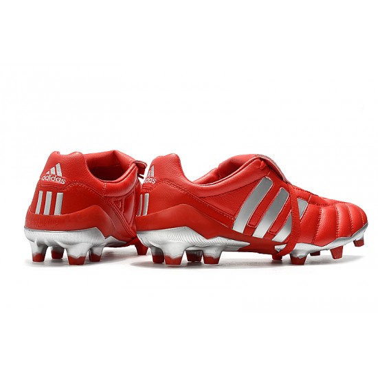 Mejor calidad  Botas de fútbol Adidas Predator Mania FG ClassIC Sala Rojo Plata
