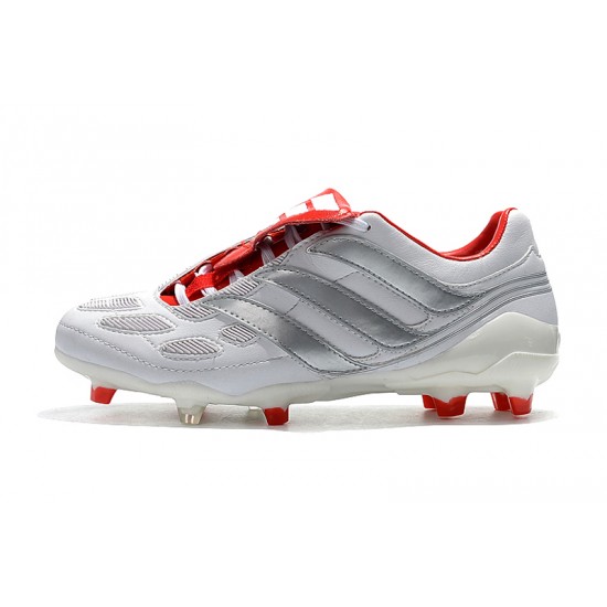 Comprar ahora  Botas de fútbol Adidas Predator Precision FG X Beckham 25th Anniversaire Blanco Plata