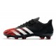 Alta calidad Botas de fútbol Adidas Predator 20.2  FG - Negro Rojo Blanco